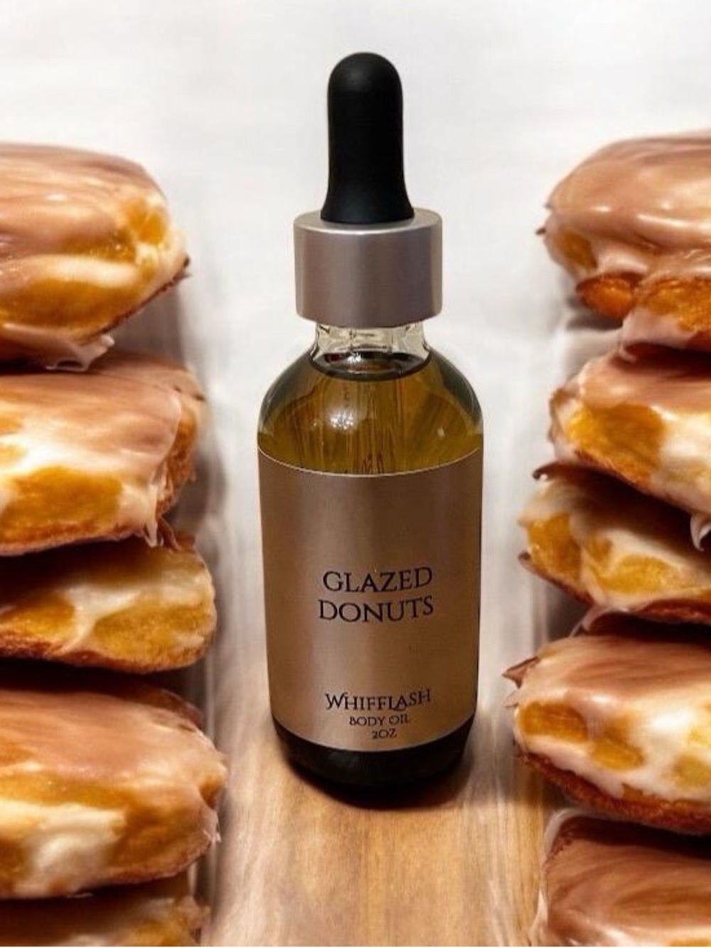 Glazed Donuts Moisturizing Body Oil 2oz Jojoba Oil Vitamin E Coconut Oil